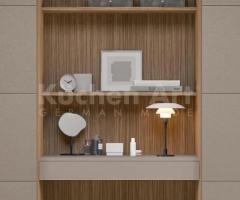 Armoire avec Niche Modulable et portes en cuir | Élégance et Fonctionnalité - 9