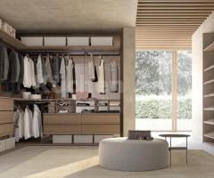 Dressing d'Angle Ouvert Personnalisable avec Éléments Modulables – Design Bois Moderne - 7