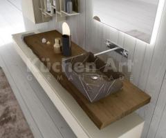 Salle de Bain Moderne et Naturelle avec Vasque Marbré au Design italien - 2