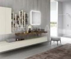 Salle de Bain Moderne et Naturelle avec Vasque Marbré au Design italien - 4