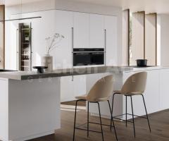 Cuisine Moderne couleur Blanc cristal avec Technologie BLAUPUNKT - 2