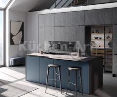 Cuisine design Scandinav avec cave à vin : Harmonie de Style et de Fonctionnalité - 2