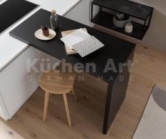 Cuisine moderne sur mesure : Éclat Minimaliste et Technologie Avancée - 2