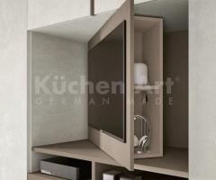 Armoire Double Face avec TV Intégrée – Élégance Fonctionnelle - 4