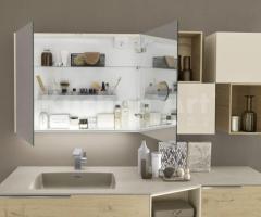 Salle de bains en Tekormud Cemento Creta – Design naturel et rangements raffinés - 4