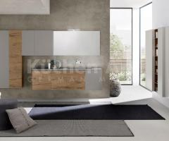 Salle de bains minimaliste bois & gris – Design épuré et contemporain - 5