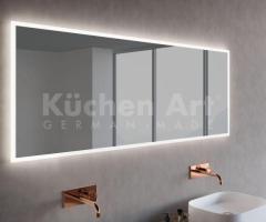 Salle de bains contemporaine avec double vasque et finitions bois naturel - 5